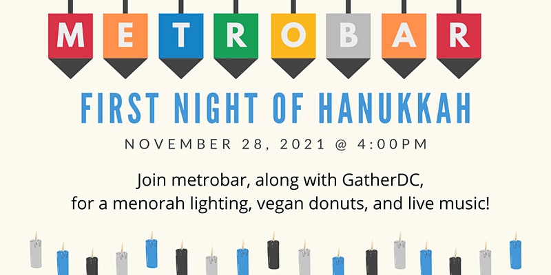 First Night of Hanukkah at metrobar