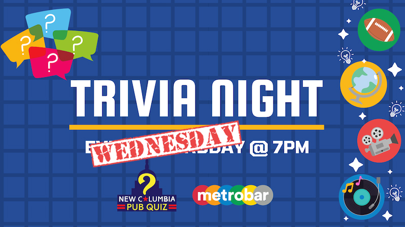 Trivia Night Wednesday (this week only)