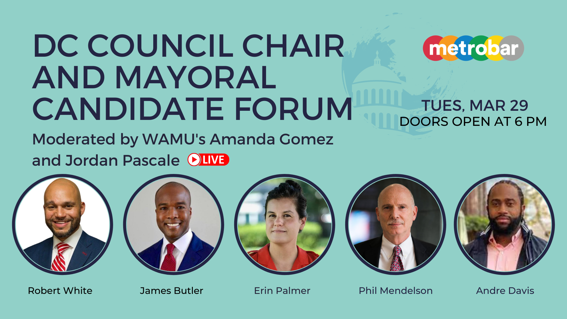 DC Council Chair and Mayoral Candidate Forum