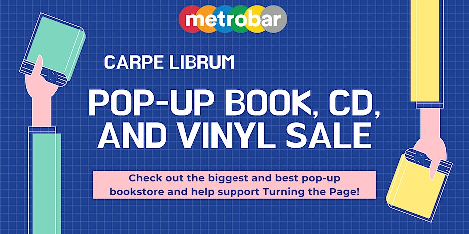 Carpe Librum Pop-Up Book, CD, and Vinyl Sale