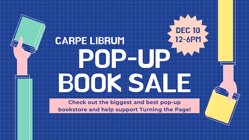 Carpe Librum Pop-Up Book Sale