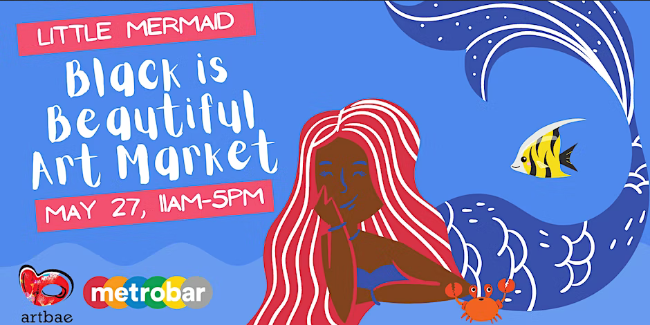 The Little Mermaid: Black is Beautiful Art Market