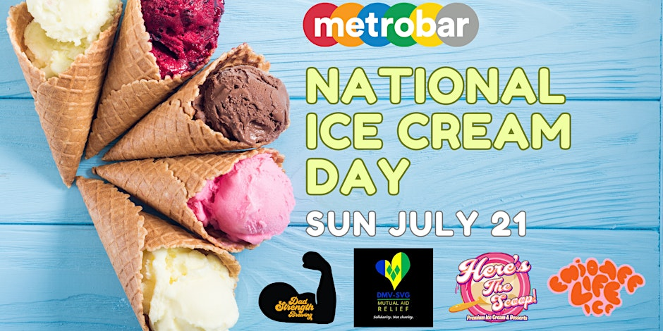National Ice Cream Day @ metrobar
