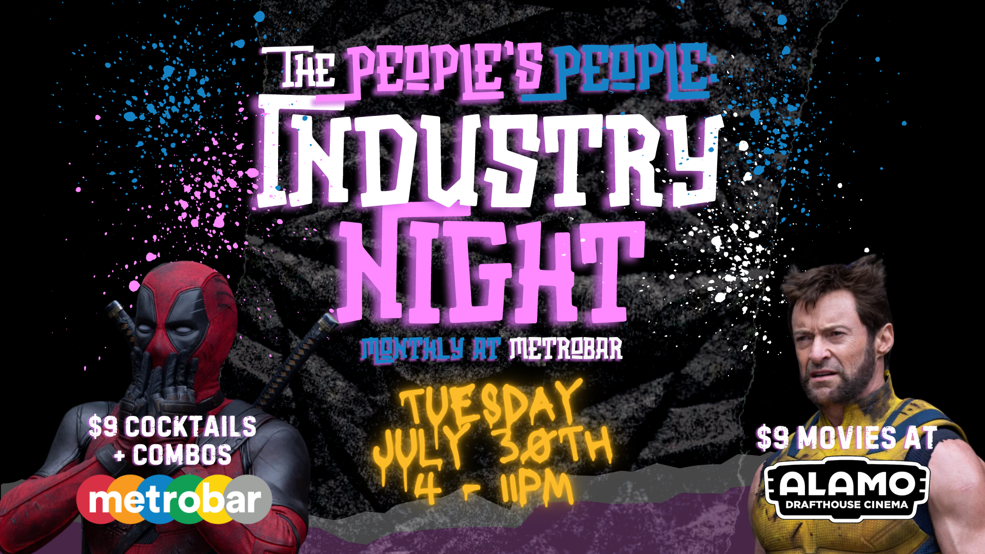 The People's People: Industry Night @ metrobar