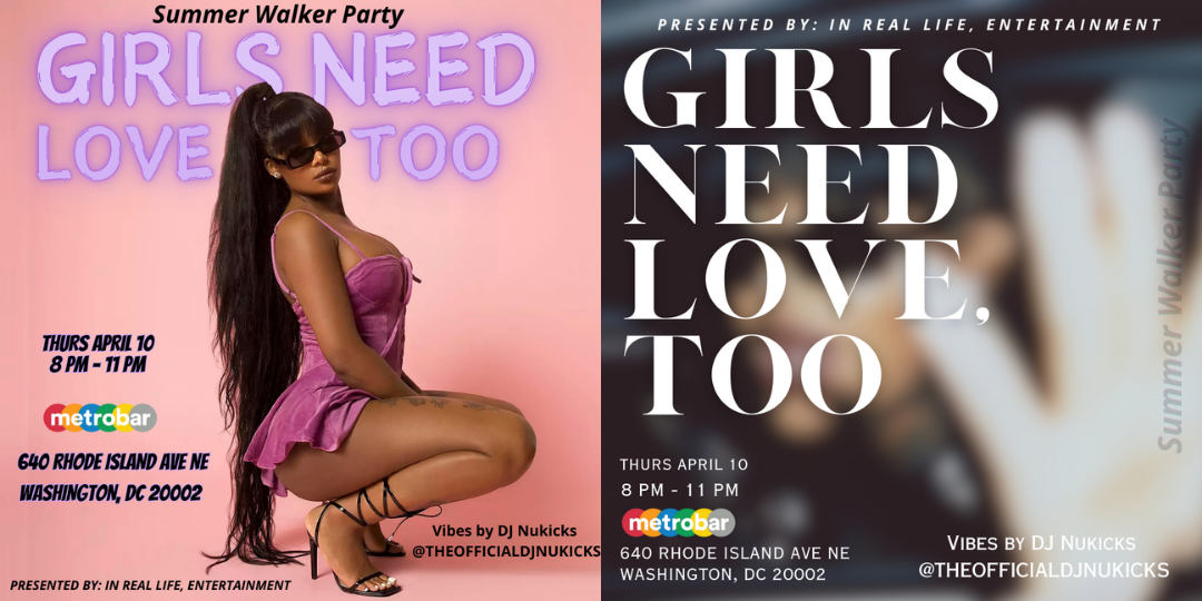 In Real Life Entertainment Presents: Summer Walker Party @ metrobar