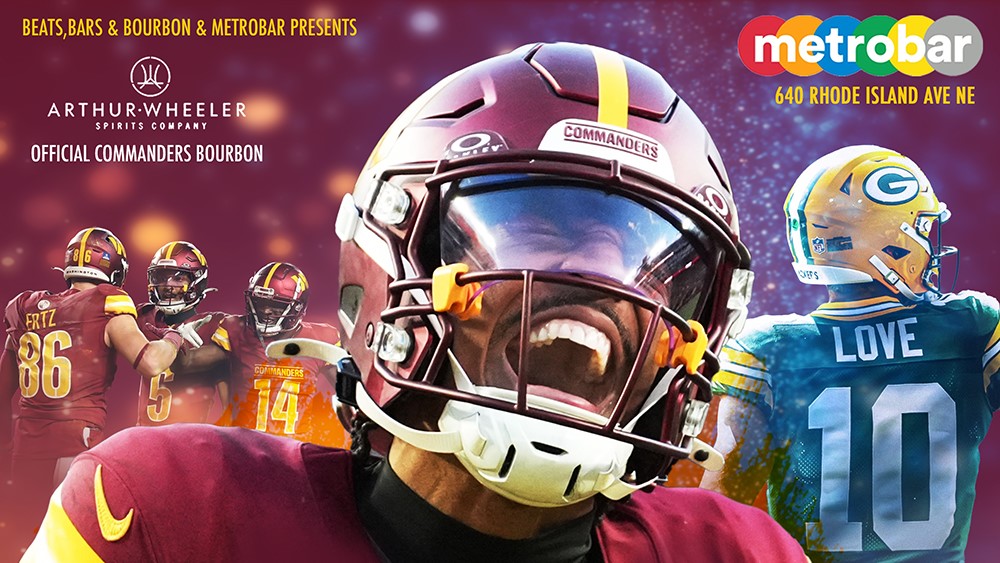 Commanders Watch Party & Beer Release ft. Beats Bars & Bourbon x DJ Crank