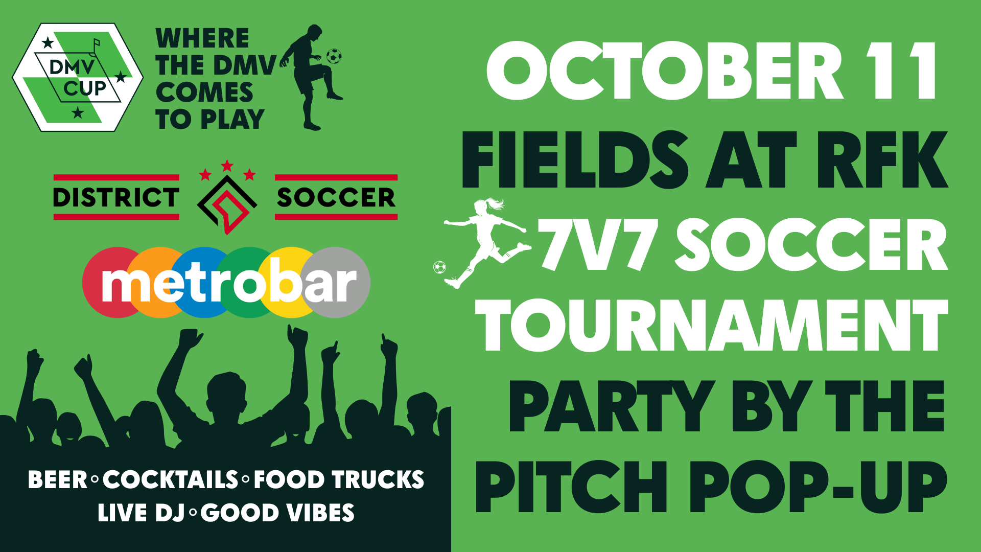 DMV Cup: Party By The Pitch | OFFSITE EVENT