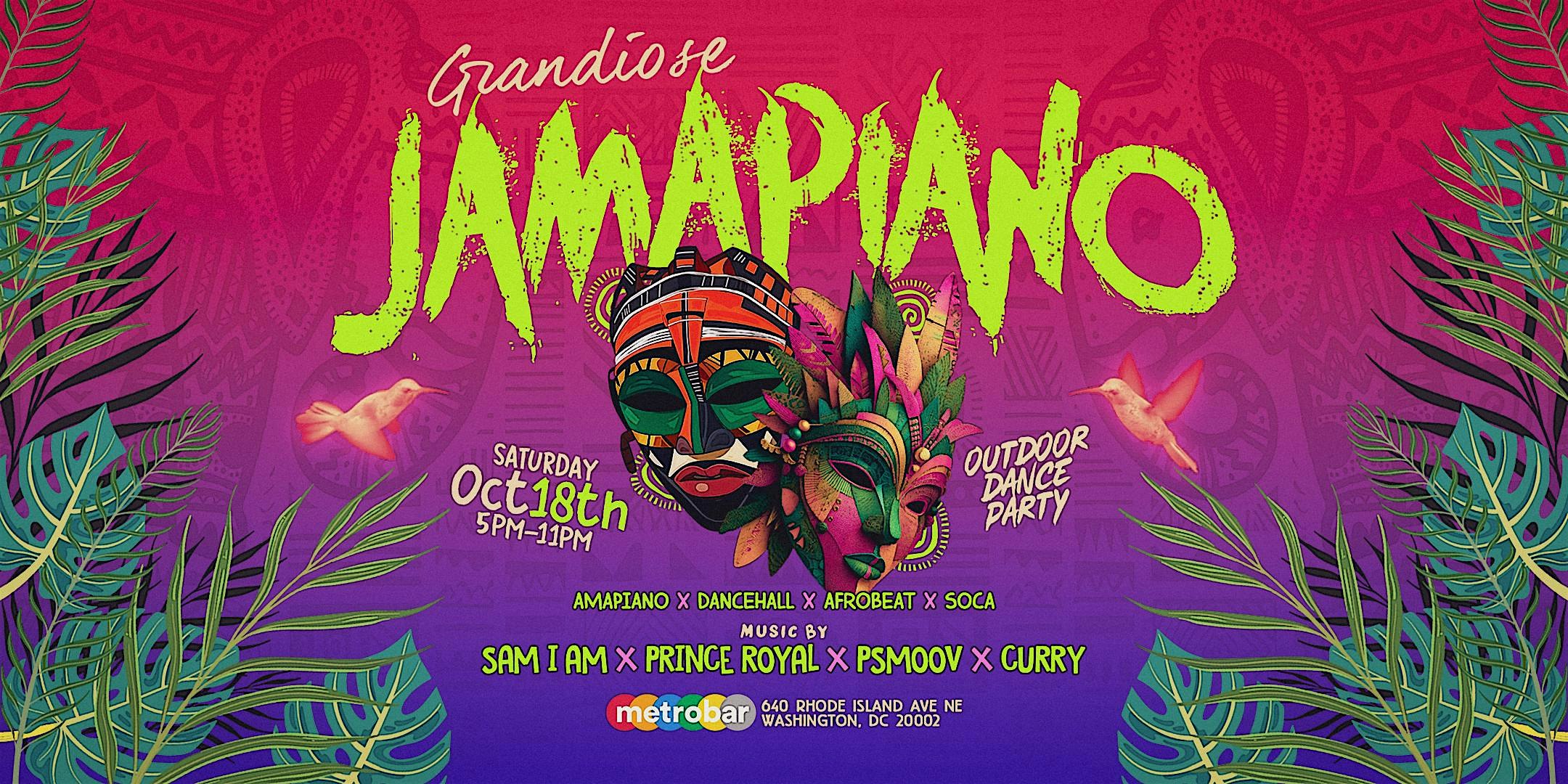 JAMAPIANO: Ticketed Event