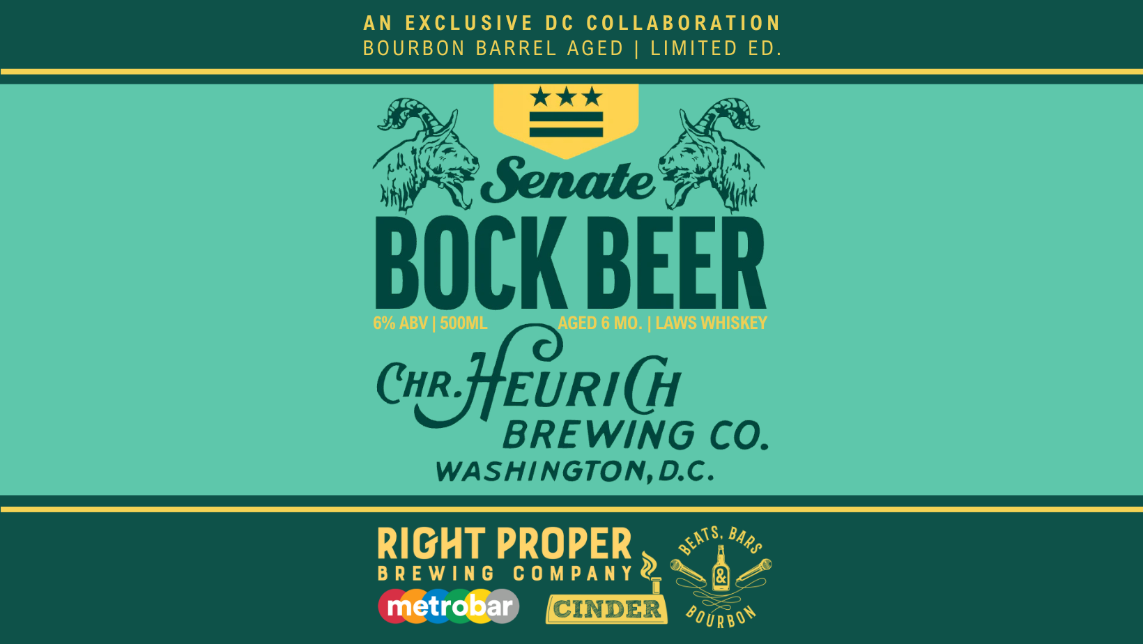 BEER RELEASE: Bourbon Barrel Aged Right Proper Senate Bock