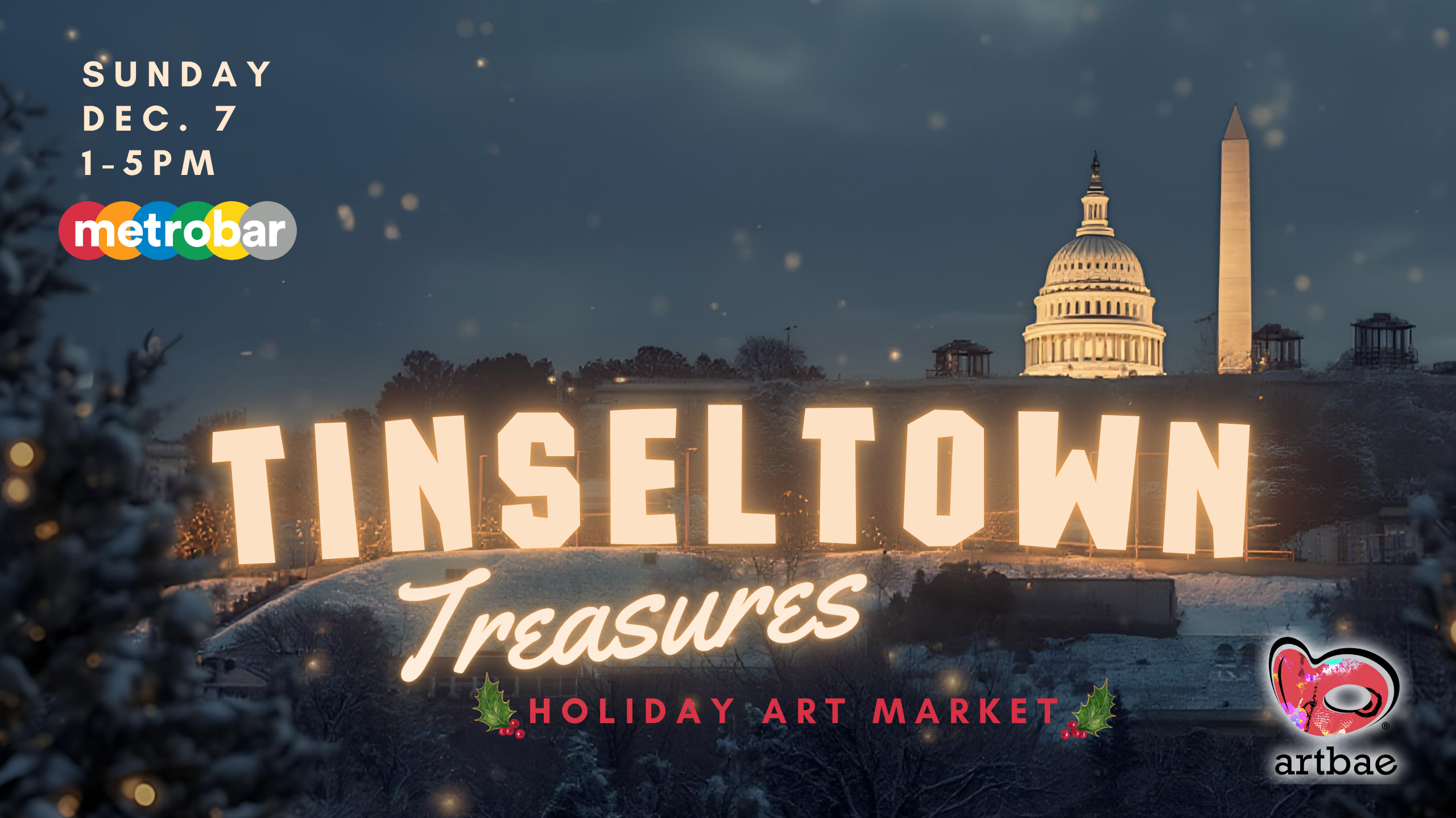 Tinseltown Treasures Holiday Market @ metrobar