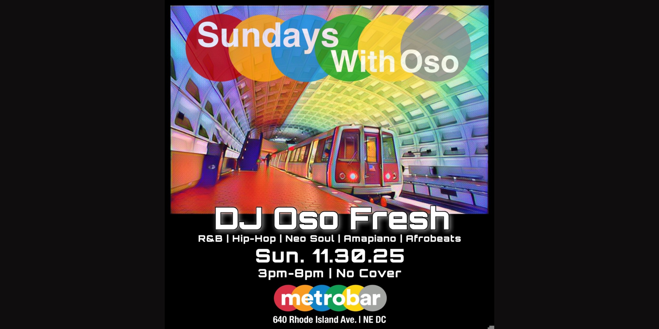 R&B on the Rails ft. DJ Oso Fresh