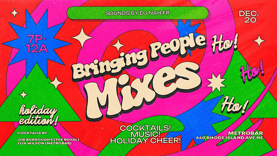 Bringing People Mixes: Holiday Pop-up with DJ Nah FR & Friends!