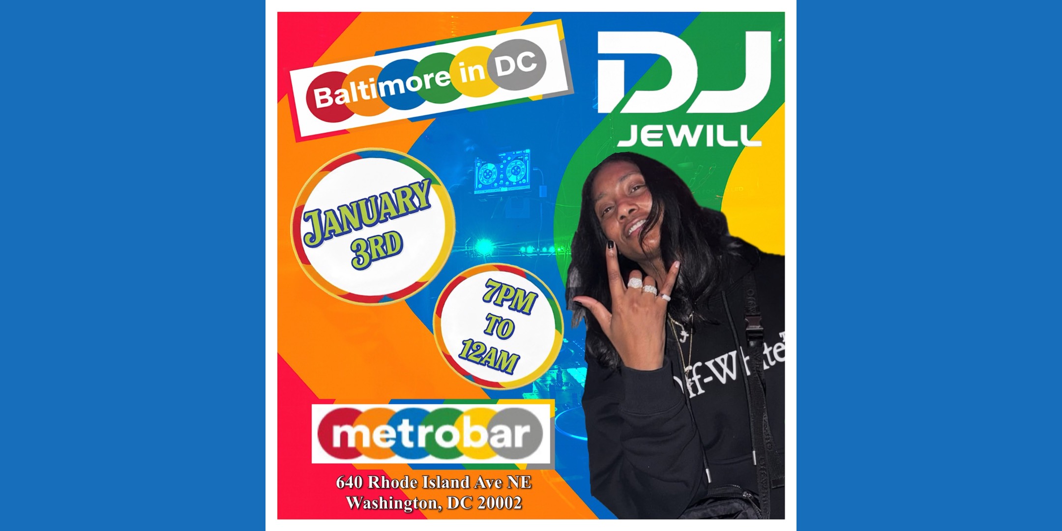 Baltimore-in-DC Party with DJ Jewill
