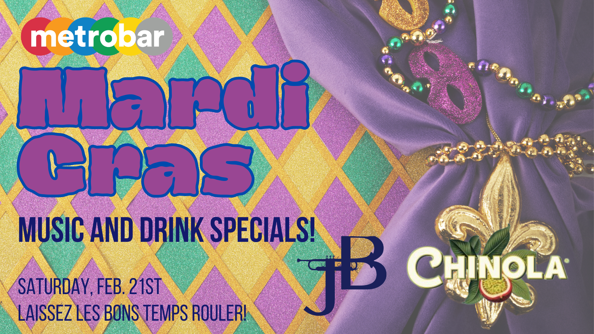 Mardi Gras at metrobar