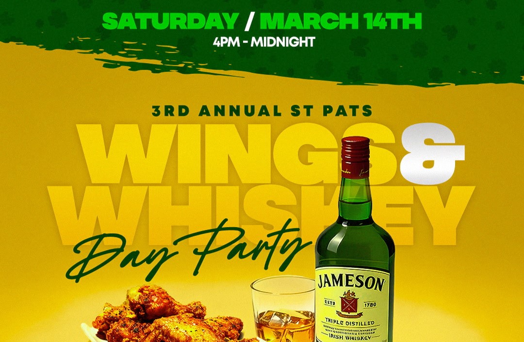 Wings & Whiskey with MOVEMAKERS: St. Pat's Edition
