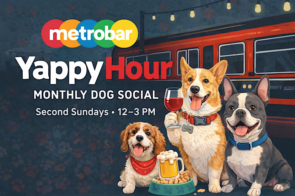 Monthly Yappy Hour at metrobar